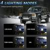 7x6   5x7 Inch LED Headlights, High Low Beam with DRL and Turn Signal, 2PCS Rectangular Headlamps for Cars, Motorcycles