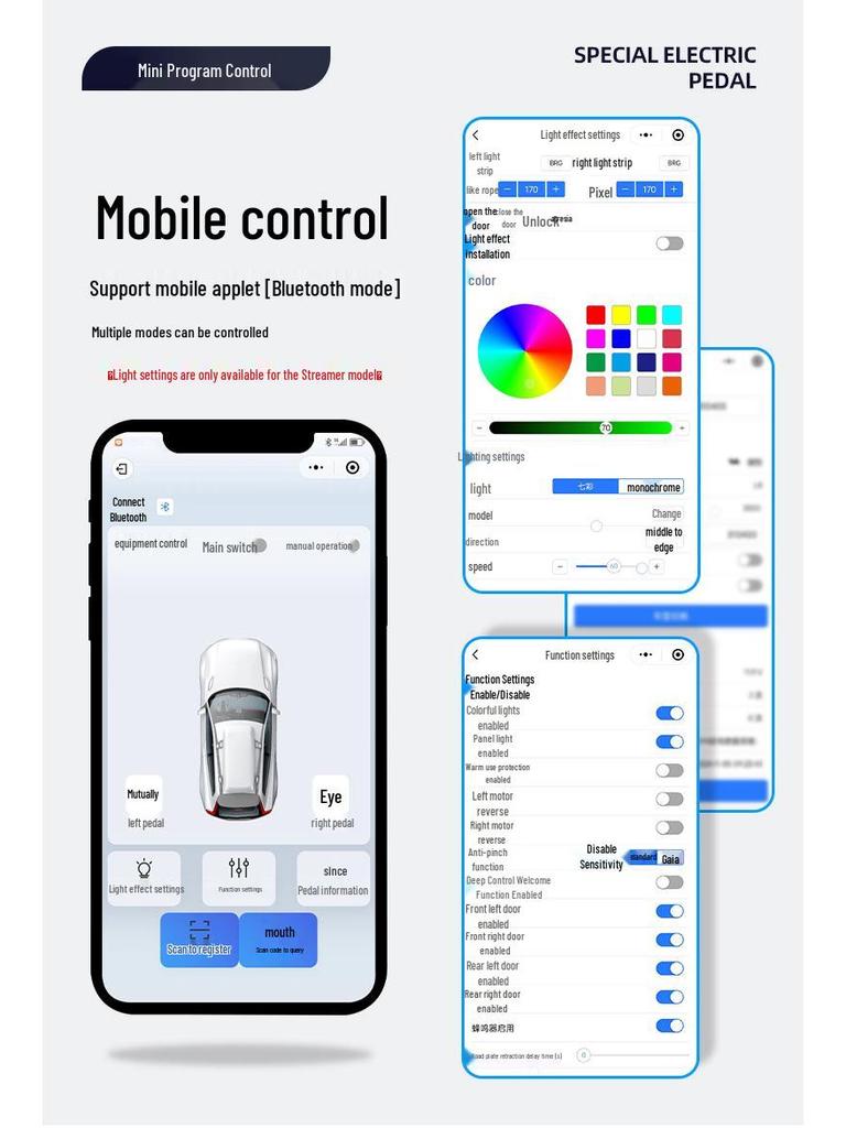 Exclusive Electric Retractable Welcome Pedal for Hongqi HS3, HS5, HS7, PHEV