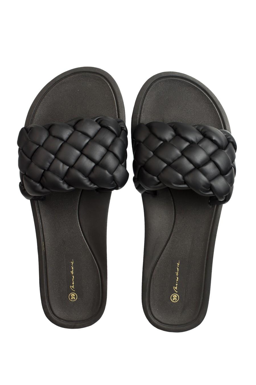 

Шльопанці Marc & Andre (83781) 40 прозорий колір чорний