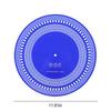 LP Stroboscope Mat 11.81 in X 3mm Calibration Strobe Disc Double Sided 33/45/78 RPM for Record Players Tests Rotational Speed