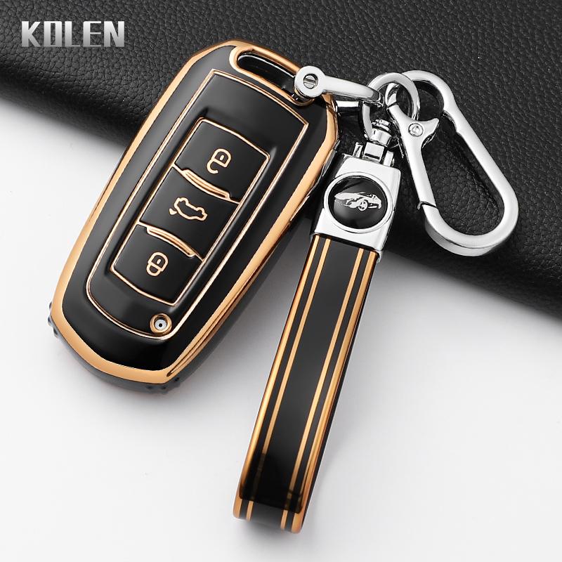 Fashion Tpu Car Key Case Cover For Geely Emgrand 7 Gx3 Atlas Gs Nl3 Gili Emgrand 7 Ex7 Gt Gc9 Protected Shell Fob Accessories