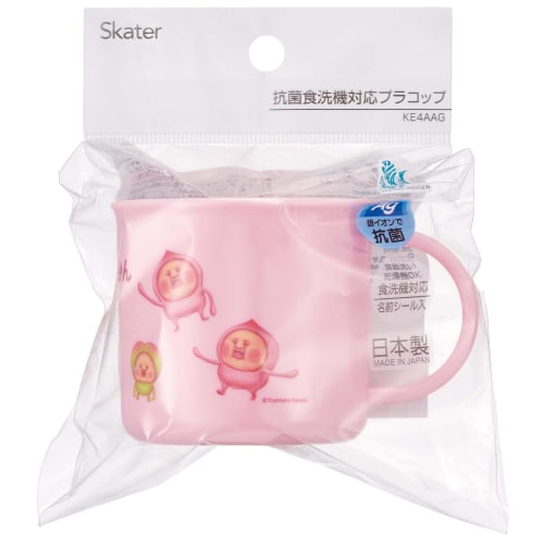 Skater Cup 200ml Antibacterial Dishwasher Safe Made in Japan Kobitozukan Momojiri KE4AAG