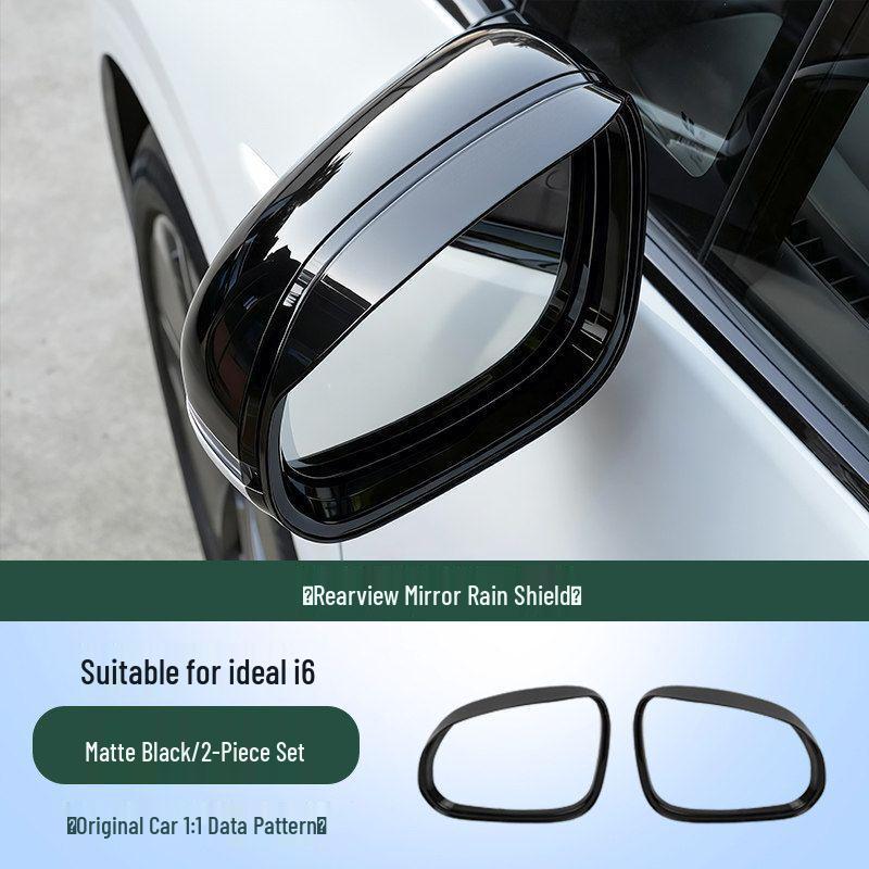 Rain Shield Visor for Ideal I6/i8 Rearview Mirror and Backup Camera
