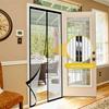 Summer Magnetic Door Curtain - Mosquito Resistant, Soft Yarn Mesh, Multiple Sizes, Easy Install for Home