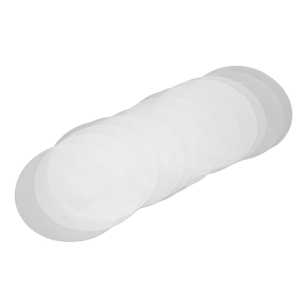 50pcs Watch Dial Case Back Pad Protector Plastic Protector Sheets for Watch Dials with Storage Box