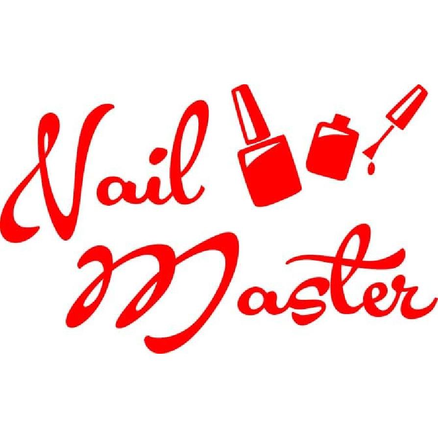 Girl Lips Beauty Salon Manicure Nail Service Art Wall Sticker Vinyl Decal Mural for Bedroom Dressing Table Living Room Home Decoration 23 X 18 In