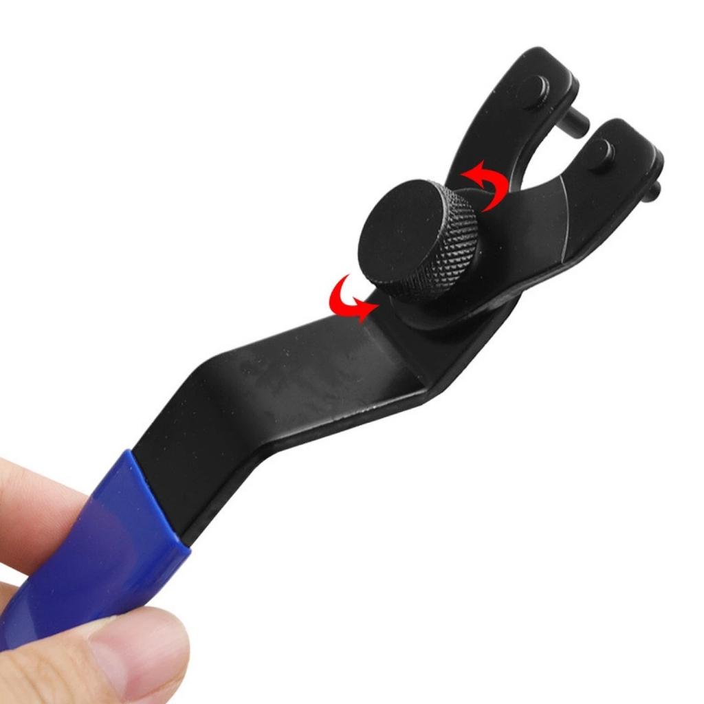 Adjustable Angle Grinder Wrench - Plastic Key Lock Tool for Precision Repair Handheld Household and Power Tool Accessories