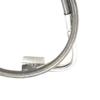 89708 Rear Brake Lines 2PCS Extended Braided- Stainless Steel Fit 4-6in Lift Jeep- Wrangler- JK 2007-2018 Replacement Parts Kit