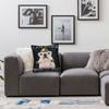 I Am Pibble Dog Puppy Wash Clean My Belly Funny Meme Pillow Cover Soft Cushion Cover Fashion Pillow Case For Bedroom Home Decor