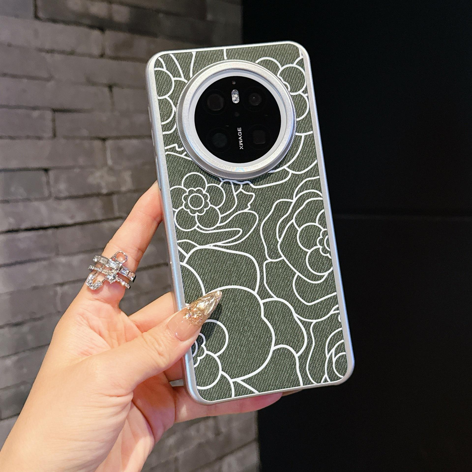 

Premium Denim-Embossed Phone Case, Drop-Proof Protection for Mate70Pro and Mate60Pro Huawei Mate 70