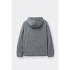 Customellow Hooded Jacket Dark Grey Fabric C9uam26112gyd