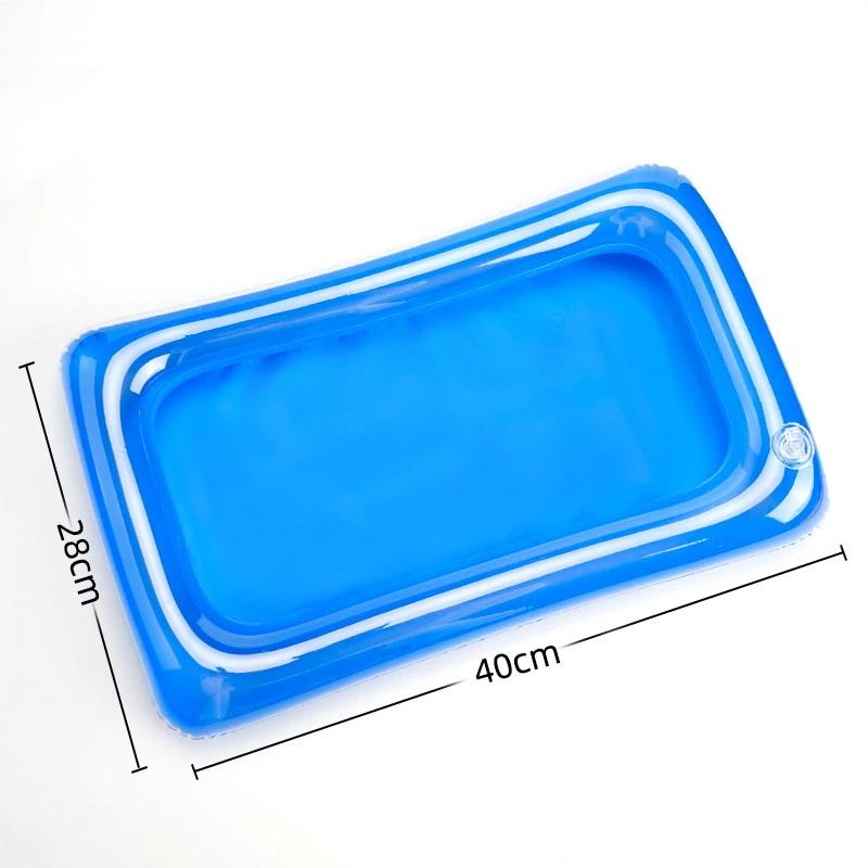 1 Pièce Bassin de Nettoyage de Piscine Pliable Portable, Un Essentiel Pour l'Entretien de la Piscine Avant Utilisation, Peut Également Être Utilisé Comme Bassin pour Tremper les Pieds