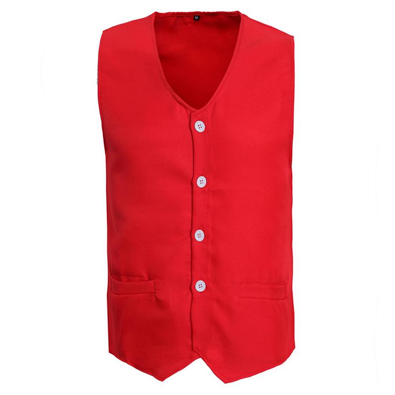 Customizable Single-Breasted Outdoor Volunteer Vest with Text & Logo Options