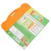 Kid English E Book Electronic Sound Book Educational Toy Reading Machine With Learning Pen(Orange )