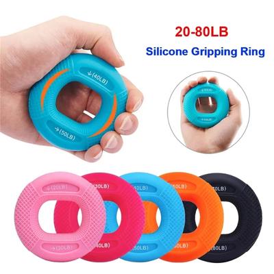 Silikon Handgriff-Stärker 20-80LB Greifring Fingertrainer Karpal-Expander Muskel Fingerdehner Handgelenkschmerzen lindern