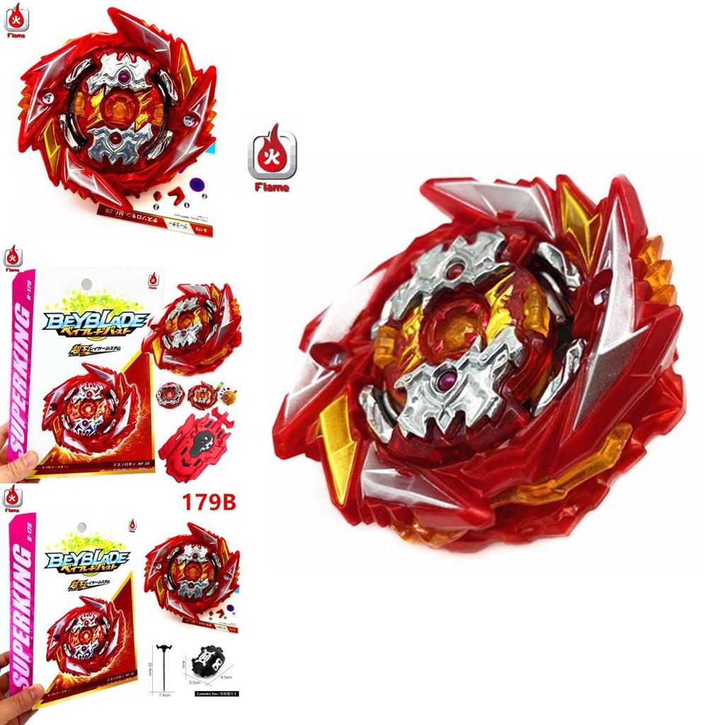 Beyblade Burst B-179 Superking Death Solomon Limited Edition Combat Gyro Toy With Launcher For Adults And Kids