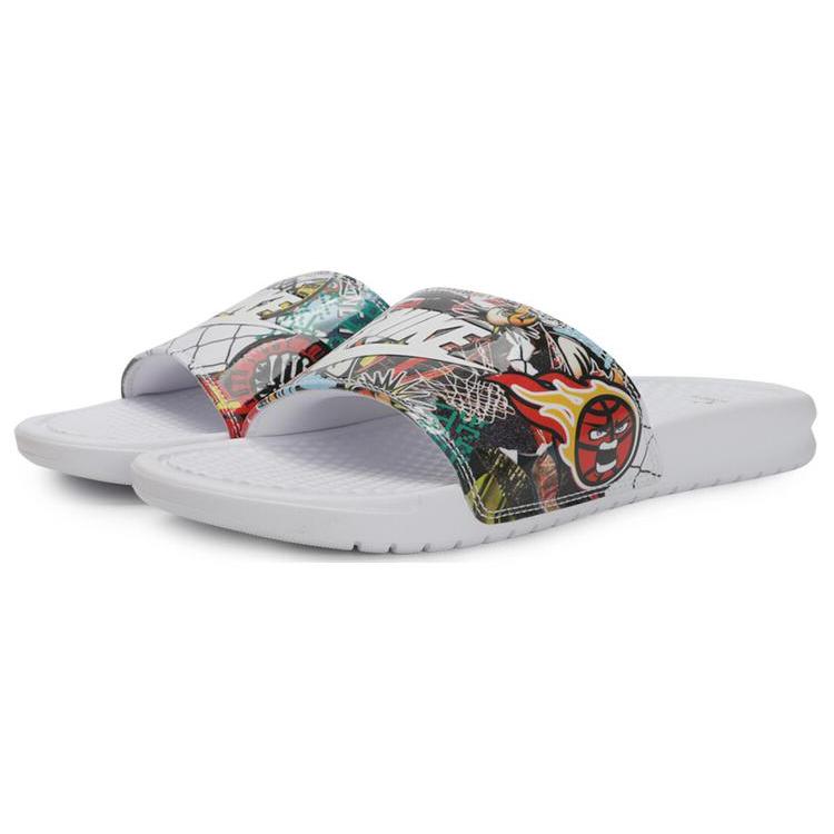 Nike Benassi Jdi Print China Hoop Dreams Women's CK0731-111