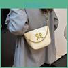 Trendy Vintage Shoulder Bag For Women 2024 Spring New Fashionable Casual Crossbody Bucket Bag