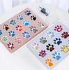 10/60pcs Cute Colorful Paw Print Stickers Cat Dog Paw Graffiti Stickers for DIY Luggage Laptop Skateboard Motorcycle Bicycle Sticker