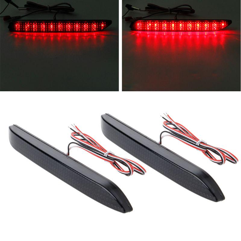 Buy LED Brake Rear Bumper Reflector FTT Tail Braking Lamp Warning Stop
