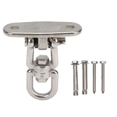 Hängematten-Aufhängeset, Hardware, 360 Grad drehbar, Schaukel-Aufhängerhaken für Deckenstuhl, Yoga 304