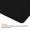 PATIKIL 70x33cm Desk Mat Protector Felt Dual Side Mouse Pad Writing Mat for Office Home Black