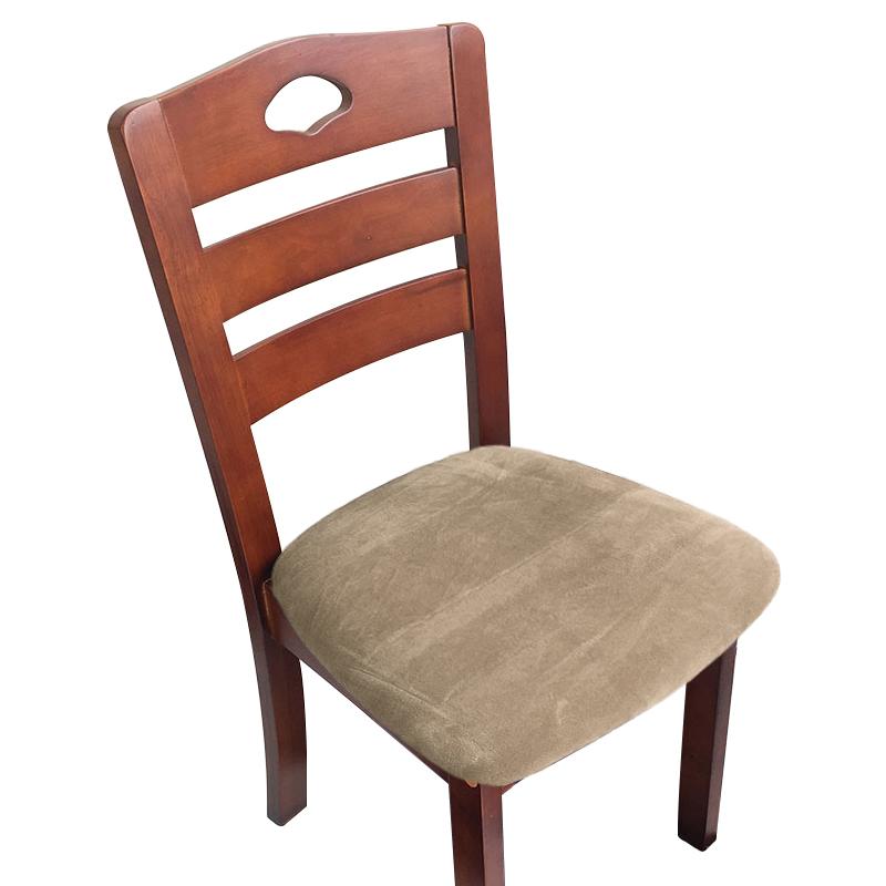 Velvet Fabric Soft Seat Cushion Covers Stretch Washable Spandex Dining Chair Cover Slipcovers For Home Hotel Banquet Living Room