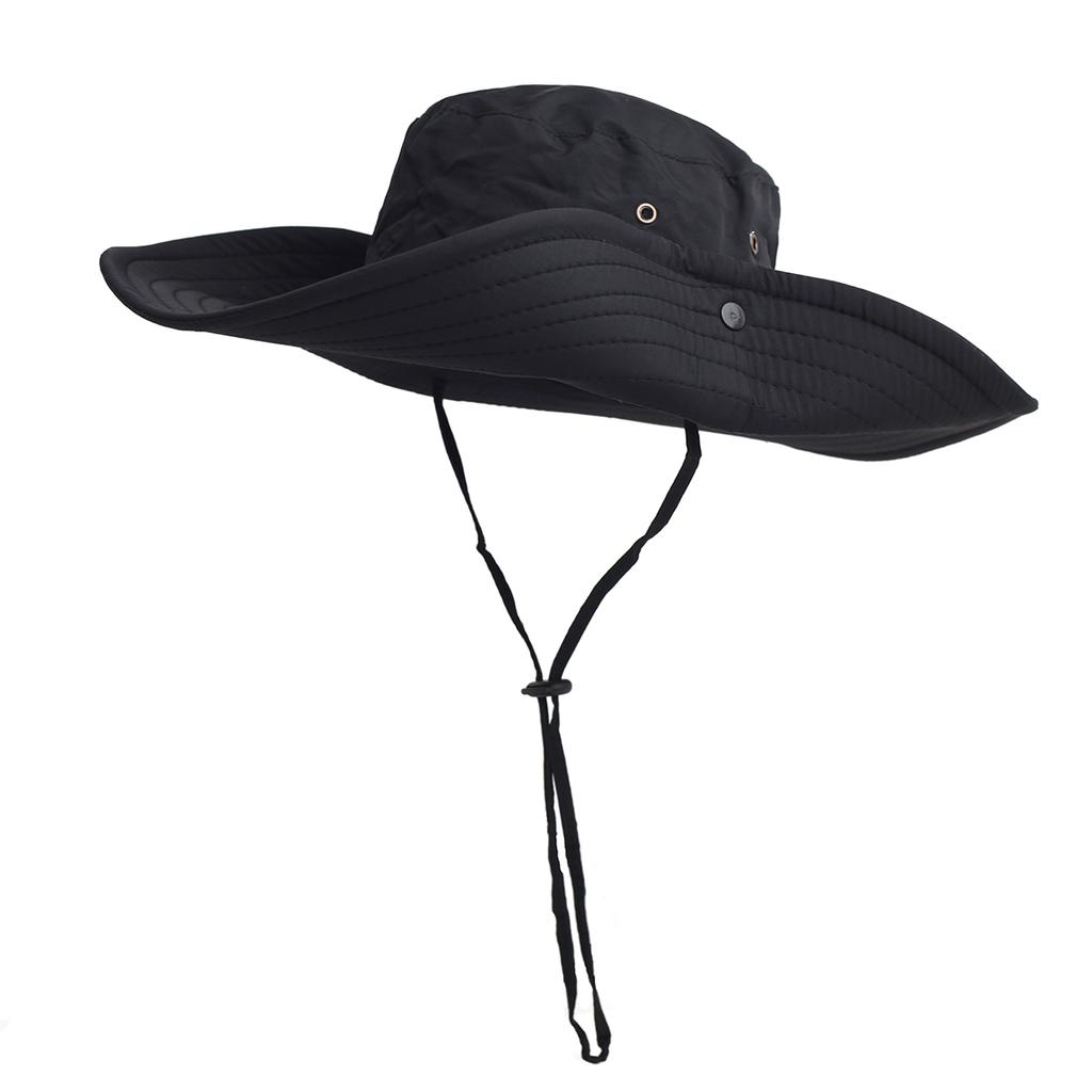 Sun Protection Wide Brim Bucket Hat Quick-Dry Summer Man Women Anti-Uv Caps Sun Protection Breathable Fisherman Hat Camping