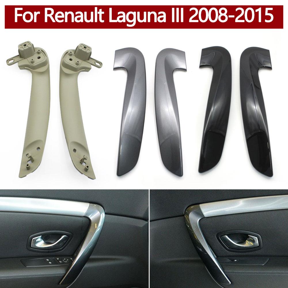 Car Interior Front Left Right Door Pull Handle Outer Cover Trim For Renault Laguna 3 III 2008-2015 809010416R 809000399R