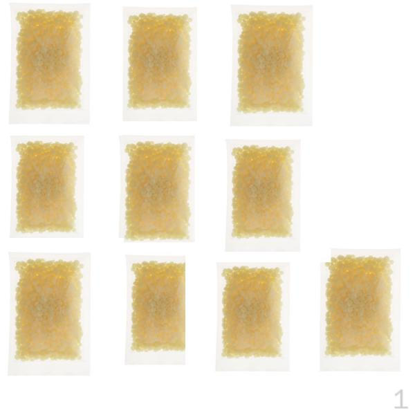 

Желтая свеча Пчела из бисера для губ своими руками 500г