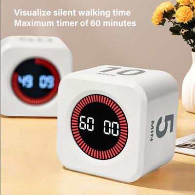 Gravity Sensor Timer Digital Gravity Sensing Timer ABS Timer for Precise Time Management In Kitchen Or Office Settings