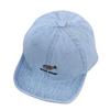 Spring & Autumn Unisex Baby Denim Hat with Embroidered Letters