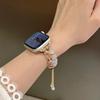 Šperkový řemínek pro Apple Watch 10 Pás 46mm 42mm 41mm 45mm 44mm 38/40mm Dámský Třpytivý Kovový Náramek IWatch Série 9 8 7 6 SE Ultra