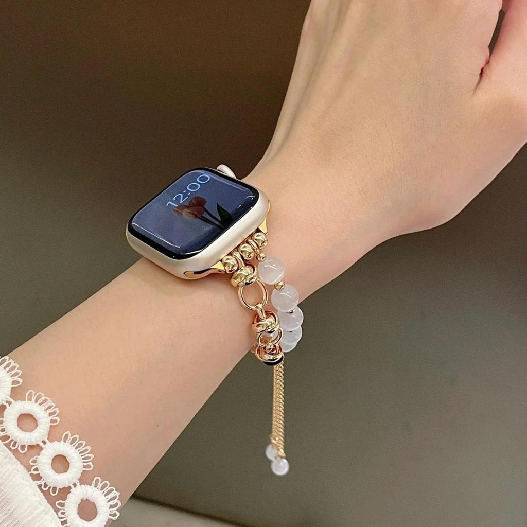 Šperkový řemínek pro Apple Watch 10 Pás 46mm 42mm 41mm 45mm 44mm 38/40mm Dámský Třpytivý Kovový Náramek IWatch Série 9 8 7 6 SE Ultra