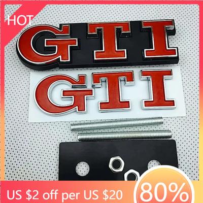 Golf 3 4 MK3 MK4 2026 Hot For VW VOLKSWAGEN 3D Metal Car Trunk Logo Sticker Grill Emblems Badge Decals For VW Golf 2 3 4 5 6 8 M