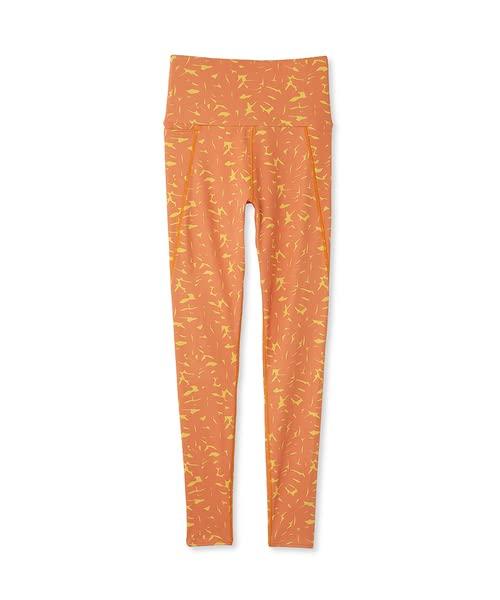 Emi Wellness Training Wear Botanical Art Print ORG 0 & Leggings, 14WCP231202, Women's,