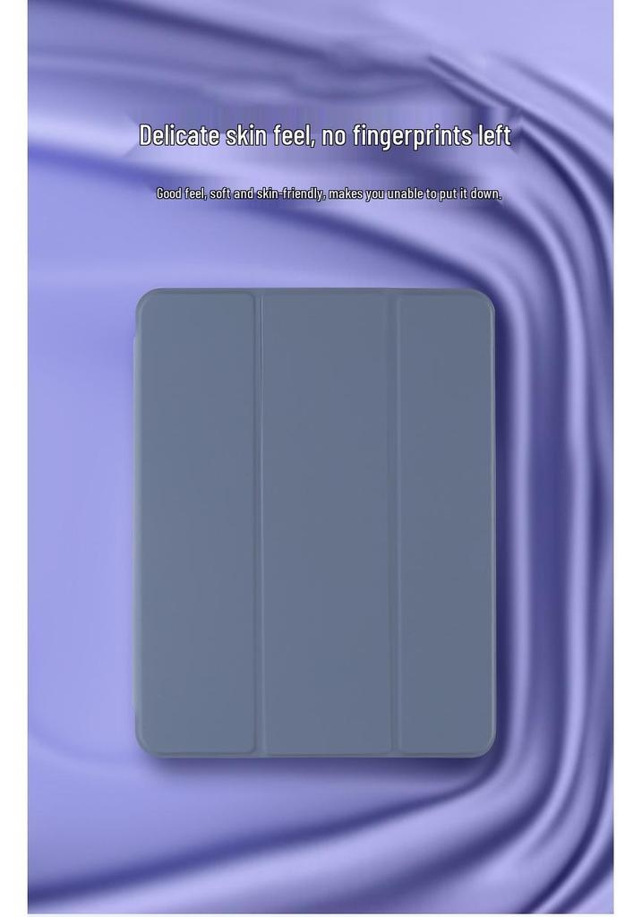 iPad 10.2/Pro 3/4/Air 5/Mini 5/6 Case with Pen Slot, Soft Leather Shell
