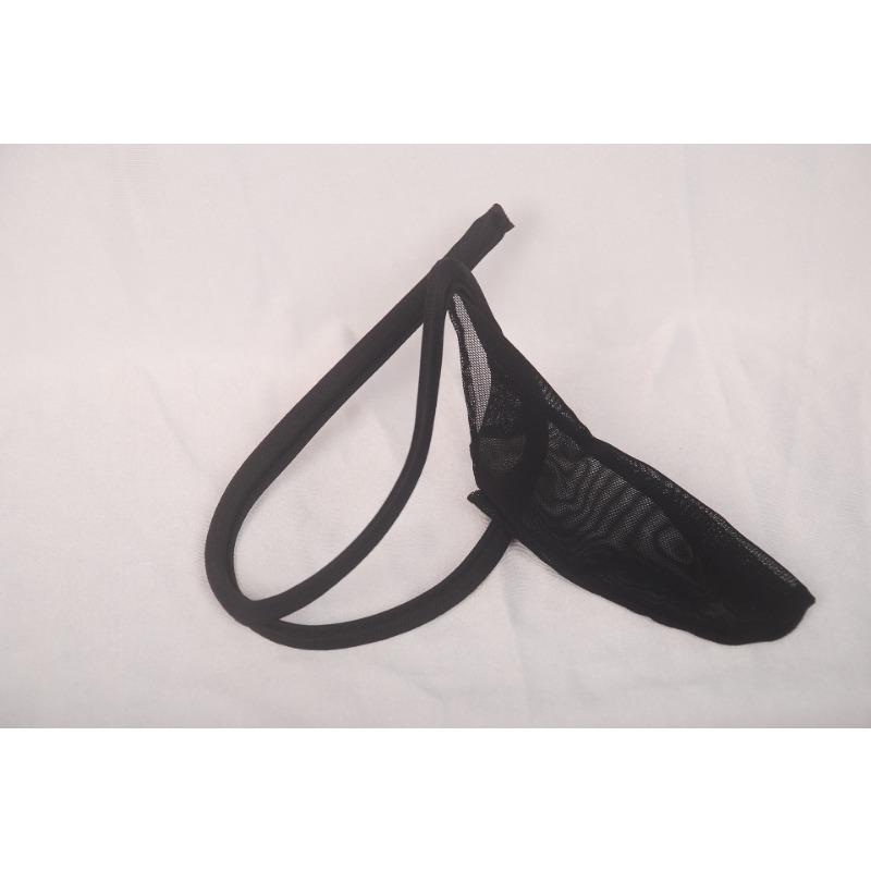 Couple sex underwear, transparent men's C-shaped pants, invisible C-shaped underwear