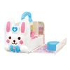 Pilot Care Beep beep and Talking Rabbit Ambulance Pine Needle Ages 3 and up Mel-chan Parts diagnose! (Pink Set)