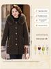 Mink Velvet Coat: New Winter Style for Middle-Aged Women, Plus-Size Woolen Jacket for Autumn and Winter