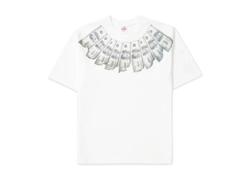 Supreme X MM6 Maison Margiela Money S/S Top "White"