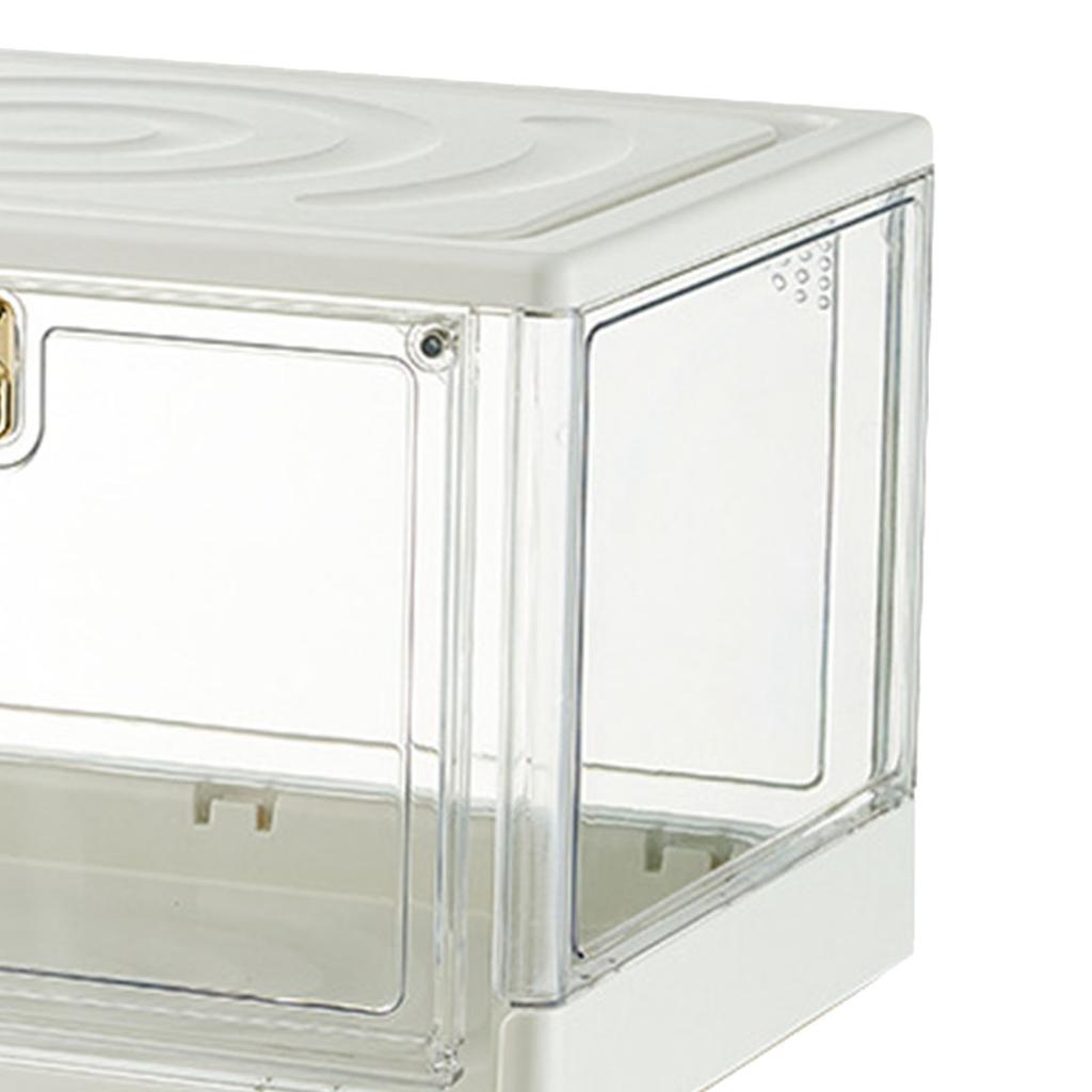 Desktop Cup Storage Box Stackable Dustproof Water Cup Storage Box Home Coffee Glass Holder with Lid