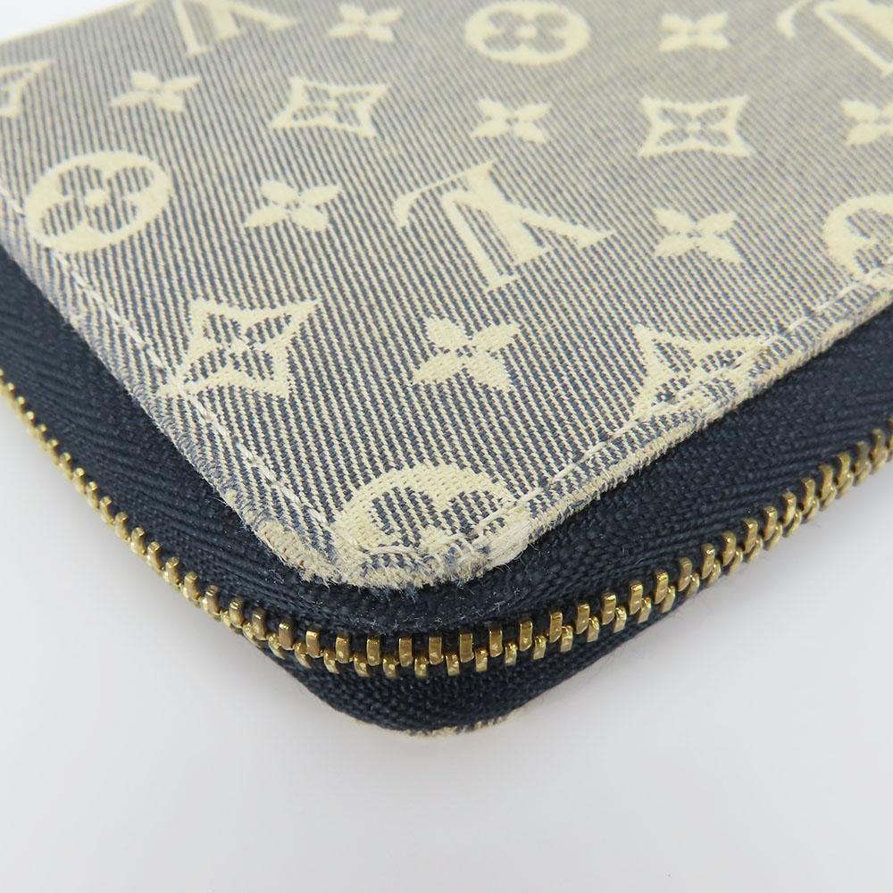 Gebrauchter LOUIS VUITTON Münzetui Münzbörse M63004 Monogramm Ideal Onkel Marineblau System Kartenetui