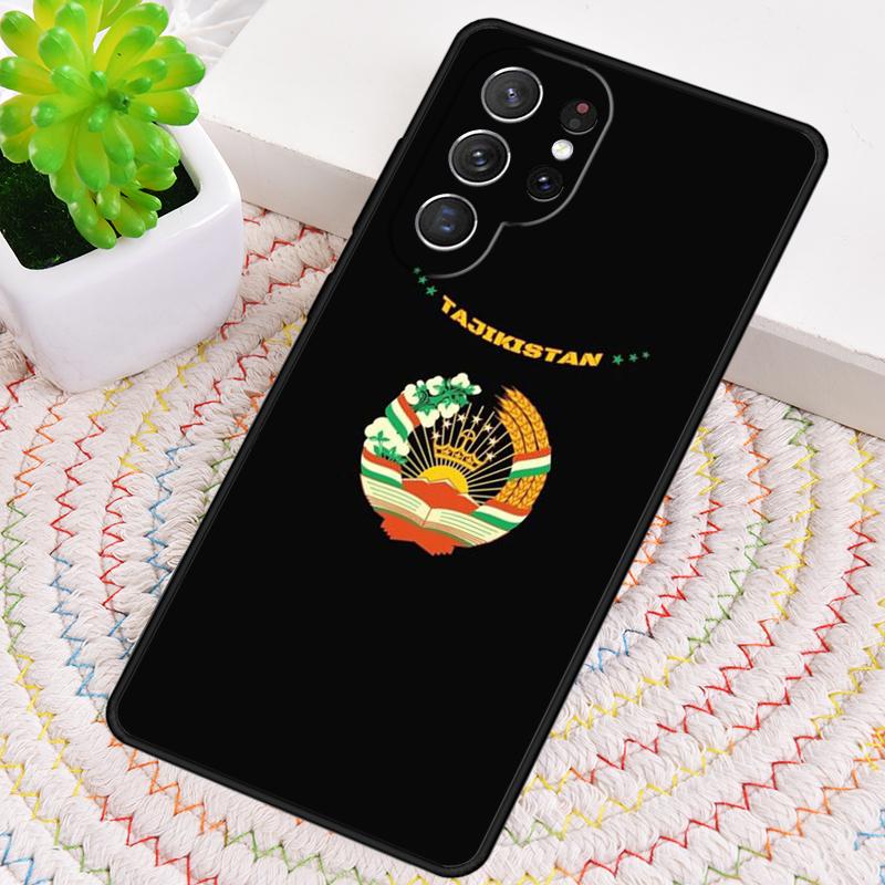 Tajikistan Flag TPU Phone Case For Samsung Galaxy Note 10 Pro S26 S25 S24 S23 S22 Ultra Plus S21 FE S20 Shockproof Cover