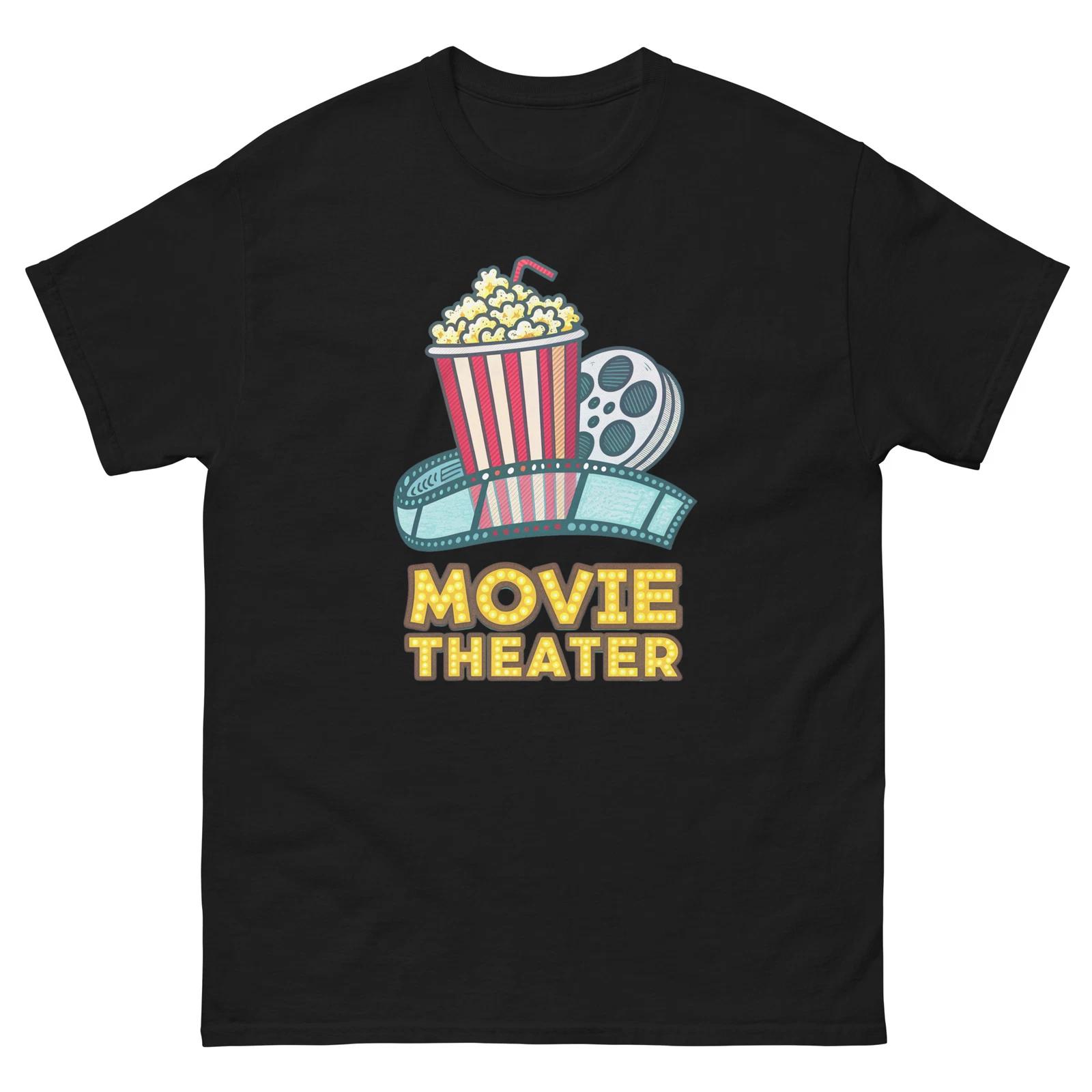 Movie Theatre Everyday Location Building Place T-Shirt L