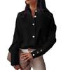 New Spring Summer Women Fashion Long Sleeve Button Shirt INS Style For Cross-border Trade
