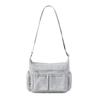Lightweight Shoulder Bag Multi-Layer Large Capacity Commuter Crossbody Bag Nylon Bag