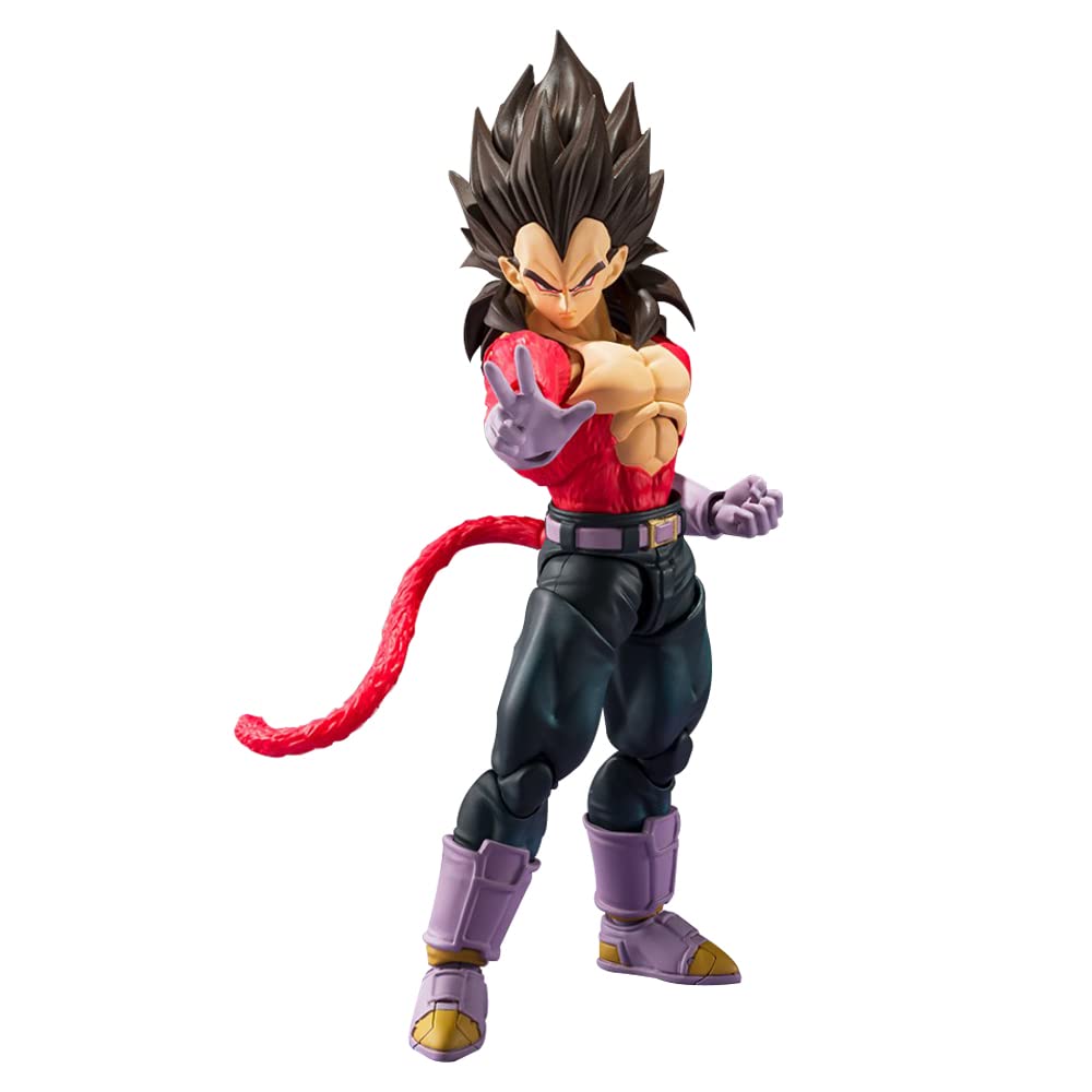 

TAMASHII NATIONS S.H.Figuarts Dragon Ball GT Super Saiyan 4 Vegeta, approximately 130mm, ABS & PVC, painted action figure, BAS63911