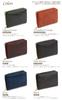 ABIES Vintage Wax Leather Wallet Made in Japan Bi-fold (Navy) -