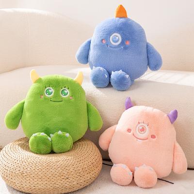 Creative New Rabbit-haired Monster Plush Toy Doll Little Monster Pillow Home Decoration Gift Gift
